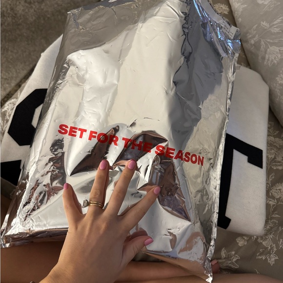 SET x Parke Reversible Varsity Mockneck - Parke Heather Grey - Picture 3 of 4